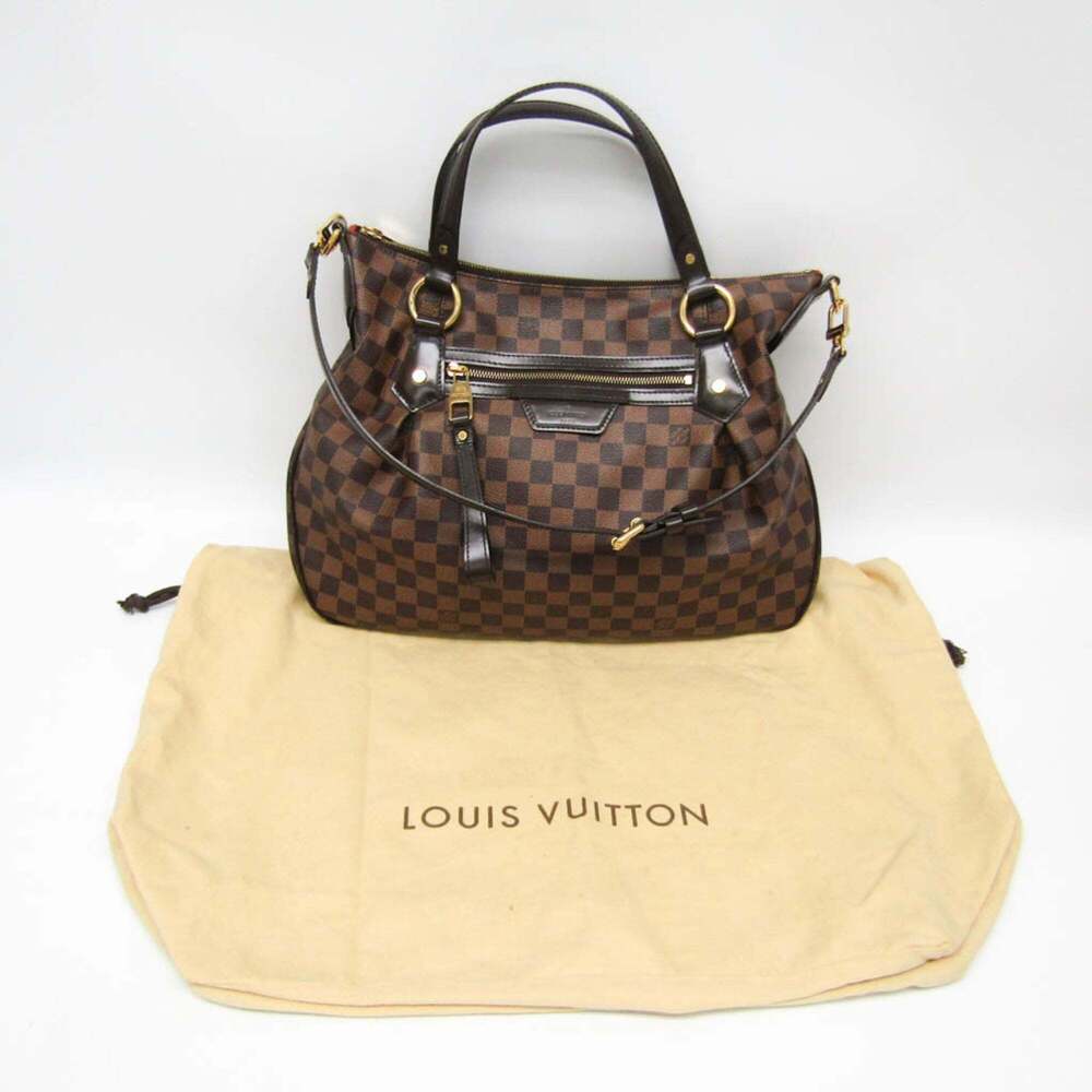 LOUIS VUITTON Authentic Brown Damier Shoulder Bag - Picture 14 of 14